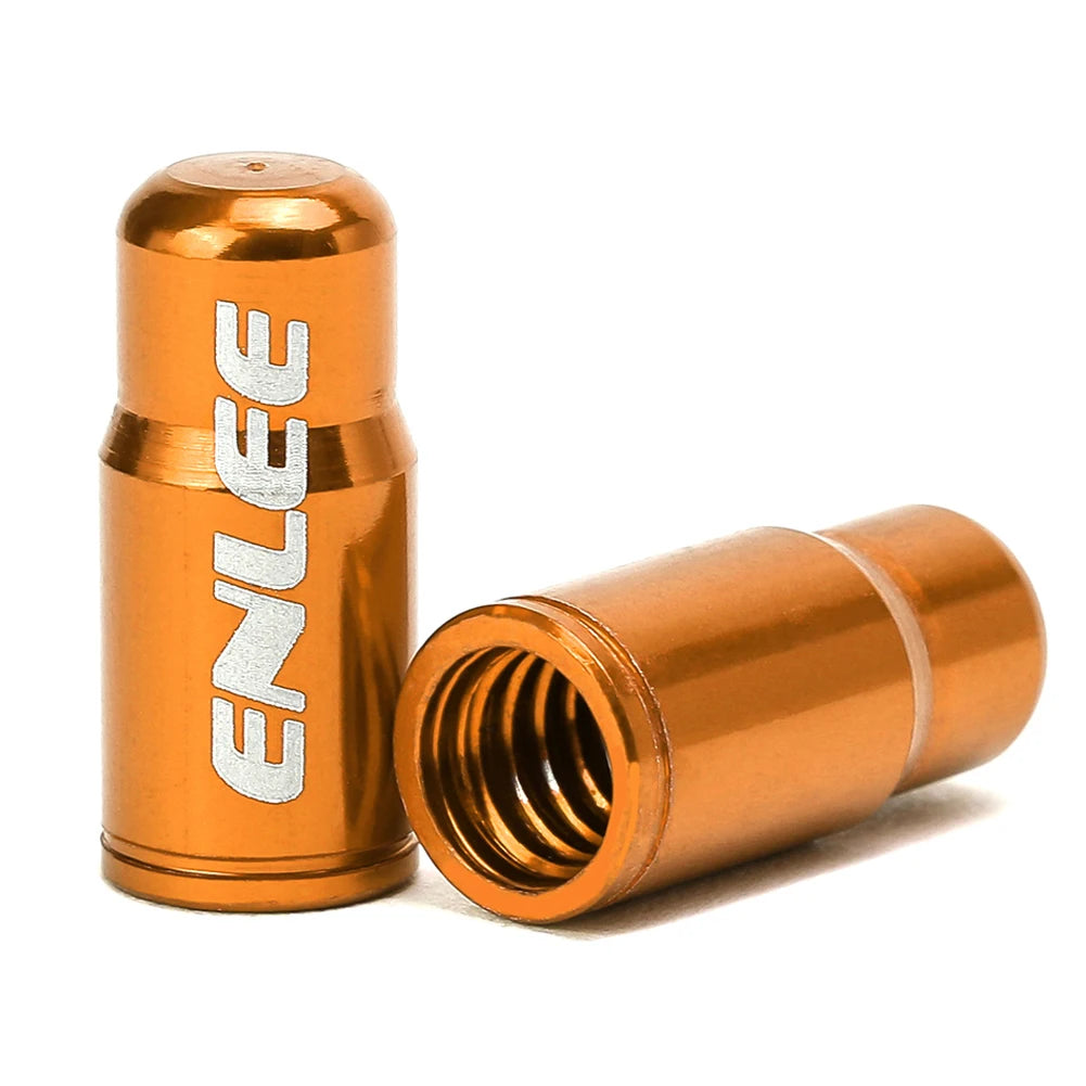 2PCS Aluminum Alloy Bike Valve Caps Bicycle Tire Rim Stem Covers Wheel Valve Covers Dust Decorative Cycling Accessories