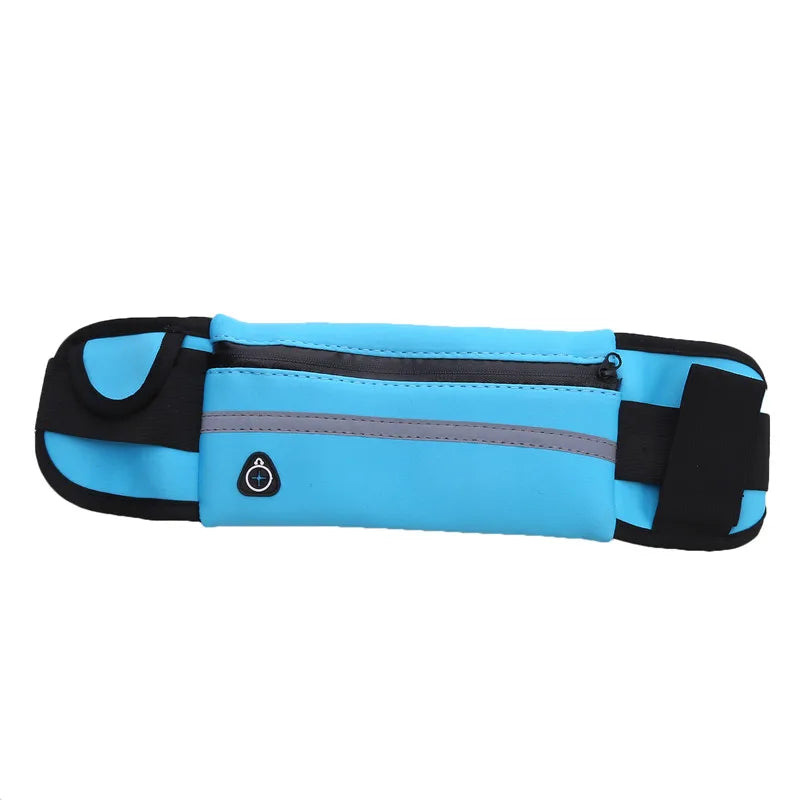 Sport Running Waist Bag, For Women & Men, Waterproof Comfortable Gym Safety Bag, Cycling Phone Case, Running Belt