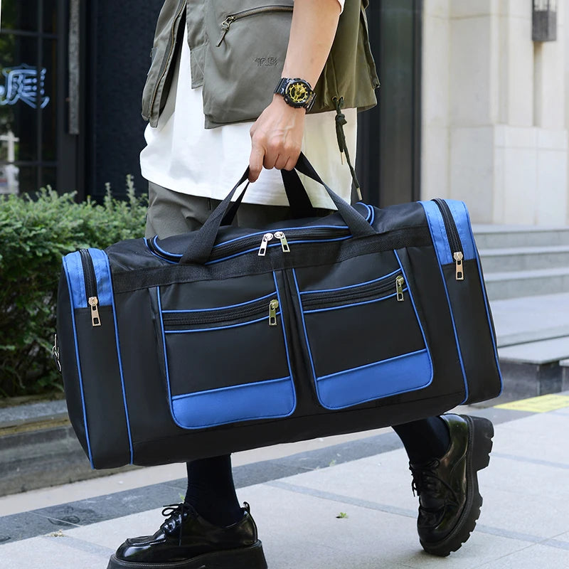 Large Capacity Handbag Multiple Pockets Outdoor Duffle Bag Luggage Gym Bags for Men Sports Fitness Bag Business Travel Package