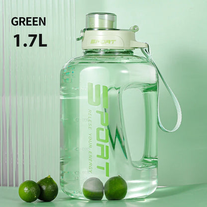 1.2L/1.7L/2.5L Large-Capacity Sports Water Bottle