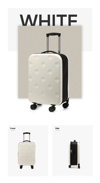 20/24/28Foldable Upright Luggage-Inch Universal Wheel Suitcase Portable Storage Luggage Password Boarding Bag