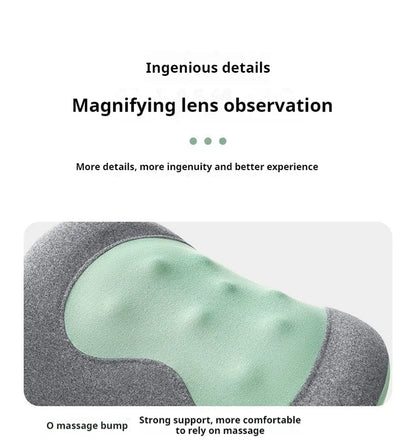 Office Chair Headrest Pillow Head Neck Shoulder Support Cushion Ergonomic Neck Pain Relief Memory Foam Travel Sleeping Pillow