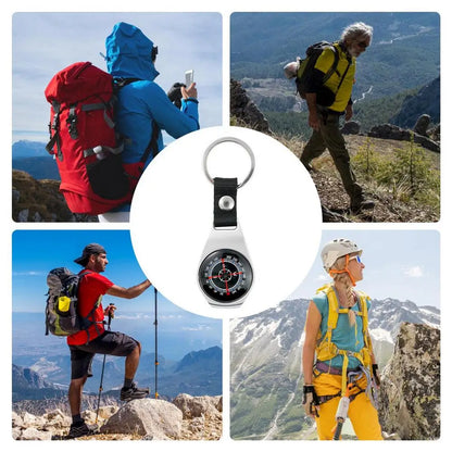 Compass Keychain, Survival Gadget, Navigation Equipment, for Backpack