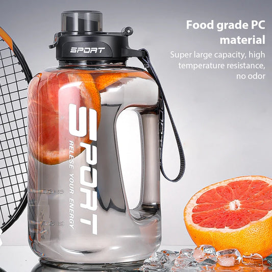 1.2L/1.7L/2.5L Large-Capacity Sports Water Bottle