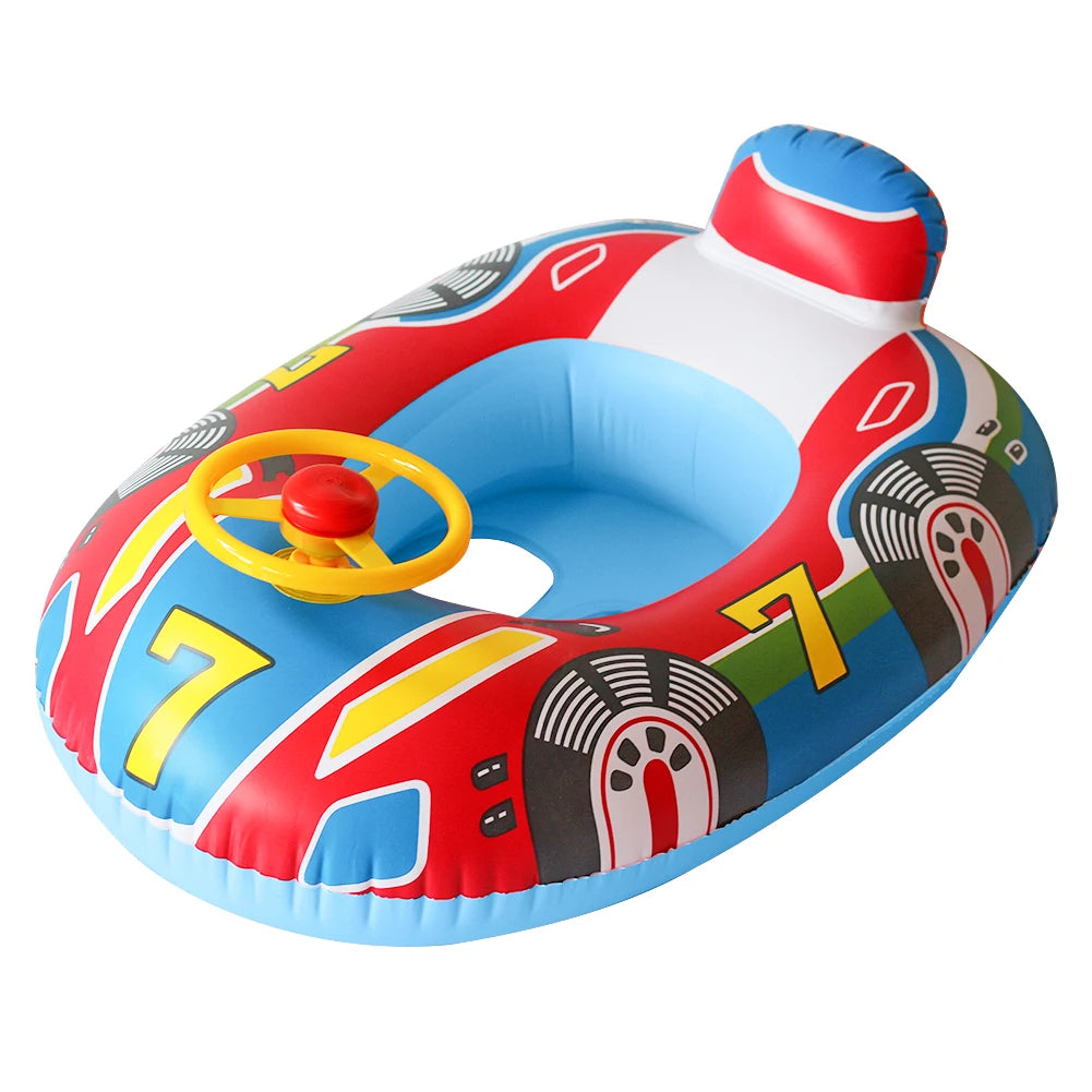 Inflatable Baby Swimming Rings, Pool Seat Floating, Summer Beach Party Water Toys