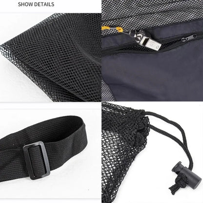 Extra Large Drawstring Mesh Bag, Durable Net Storage Bag, for Toys, Balls & Sports Equipment