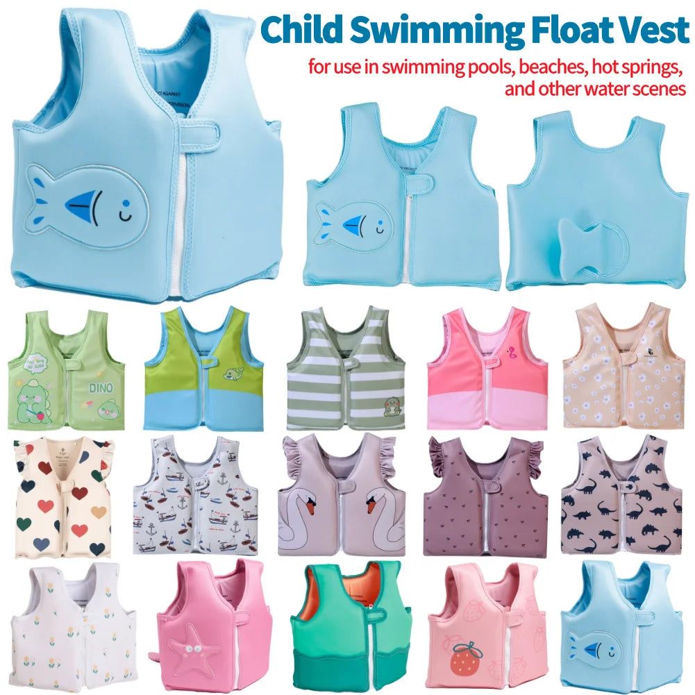 Toddlers Swimming Vest, Floatation Jacket for Ages 2-6 Years Old