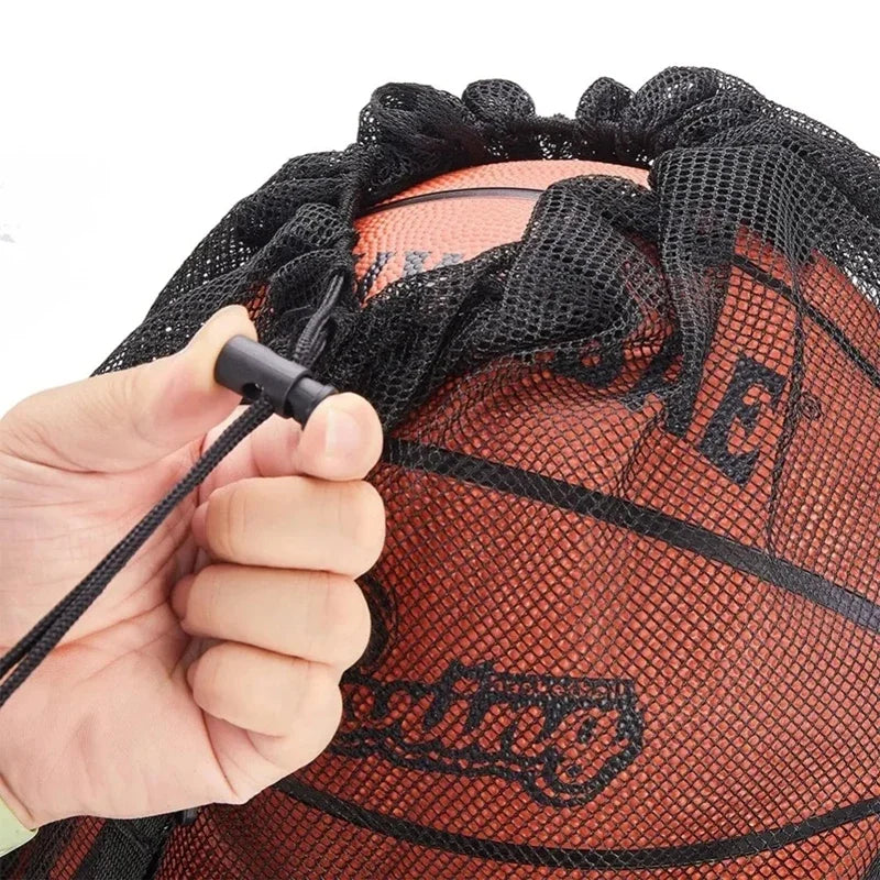 Extra Large Drawstring Mesh Bag, Durable Net Storage Bag, for Toys, Balls & Sports Equipment