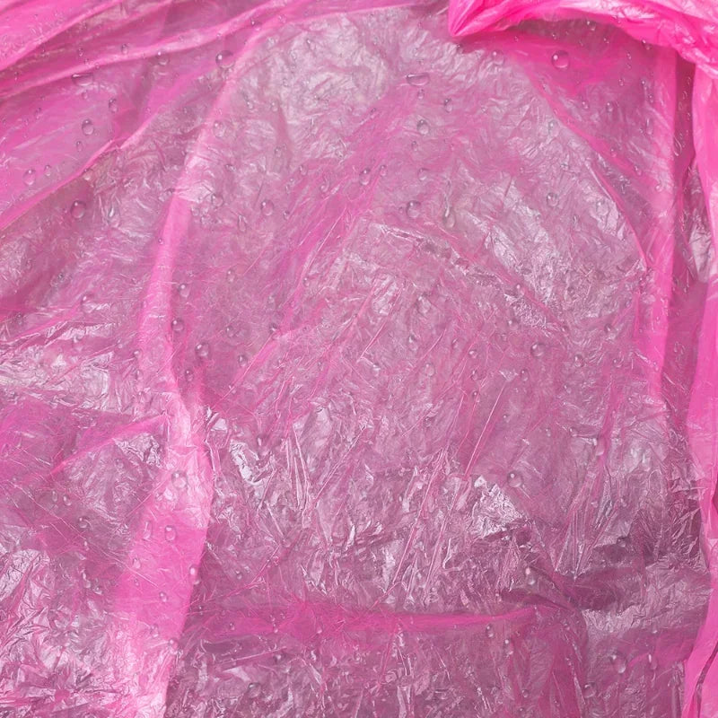 Portable Raincoat Ball Disposable Raincoats Waterproof Transparent Rain Cover Emergency Coat for Traveling Camping Outdoor Sport