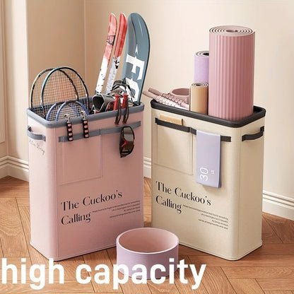 Yoga Mat Storage Basket, Fitness & Sports Equipment Storage Basket