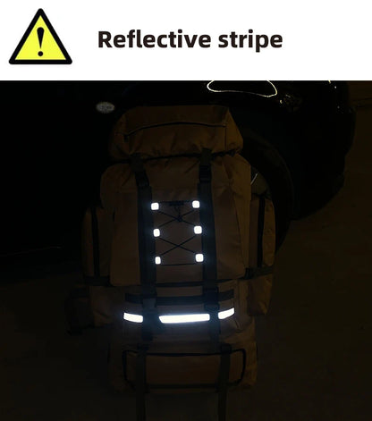130L Hiking Camping Backpack Travel Large Luggage Bag Men Trekking Outdoor Sports Pack Molle Trekking Rucksack For Men Big Bag