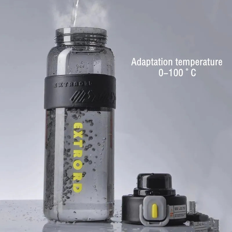 800ml / 1200ml Sports Water Bottle With Straw, BPA Free, Durable, for Gym, Fitness, Outdoor Sports