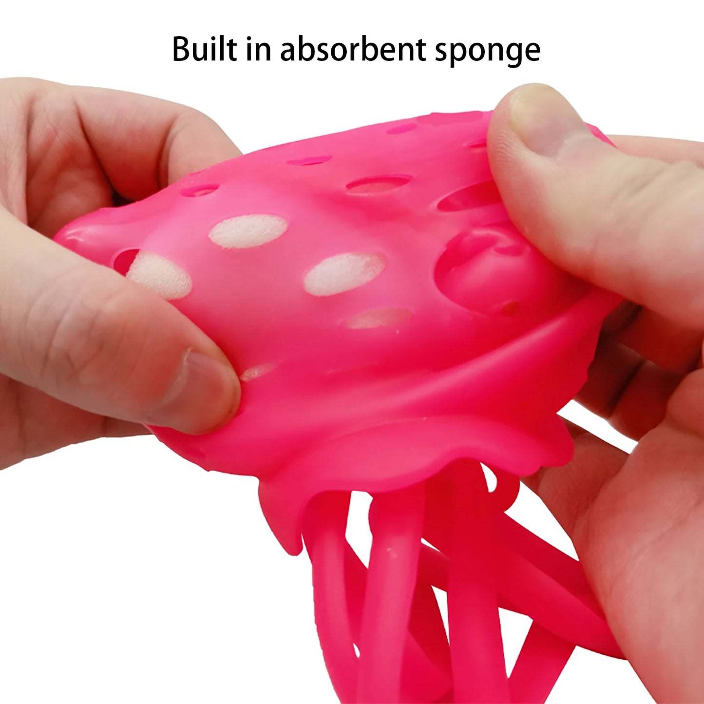 Luminescent Water Octopus, Sponge Absorbs Water, Swimming Pool Toy, Children's Summer Water Playing