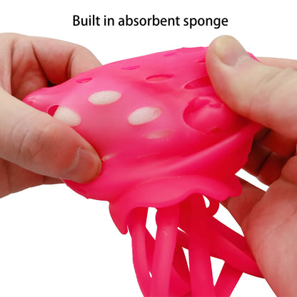 Luminescent Water Octopus, Sponge Absorbs Water, Swimming Pool Toy, Children's Summer Water Playing