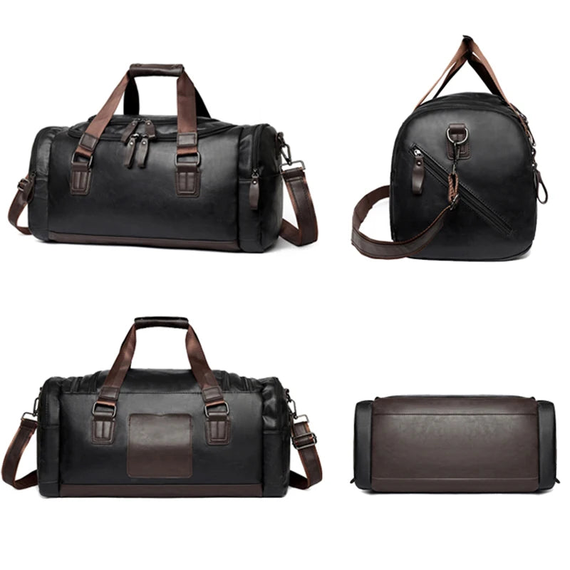 PU Sports Handbag, Shoulder Bag for Gym, Fitness & Travel