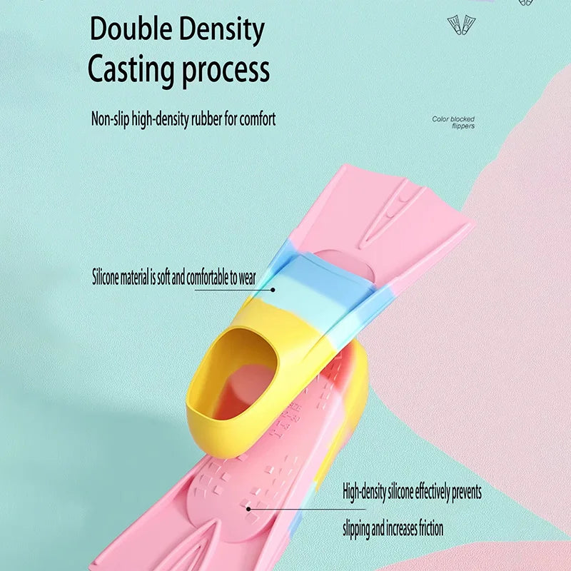 Professional Scuba Diving Silicone Fins, Snorkeling Flippers