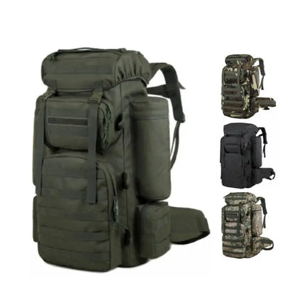 Large Climbing Backpack Camping Mountaineering Bag Men Travel Hiking Multifunction Tactical Shoulder Molle Luggage Backpacks
