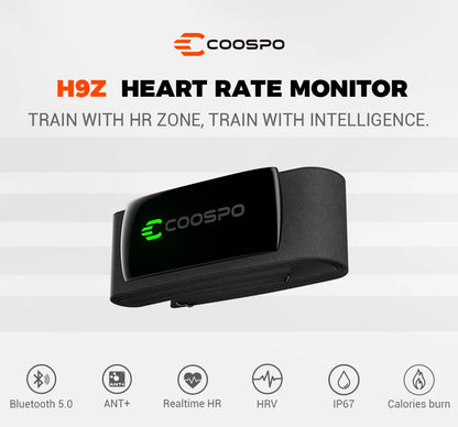 Rechargeable Heart Rate Monitor, Sports & Fitness Heart Rate Sensor