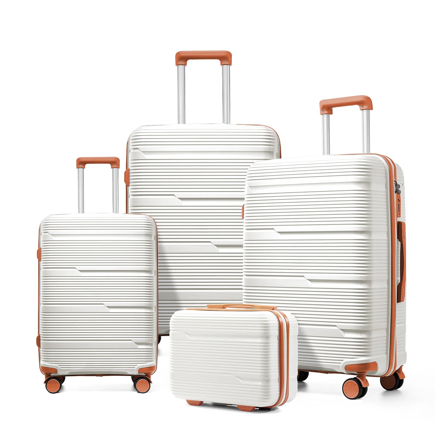 4pcs Travel Suitcase New Durable Luggage Sets Rolling Luggage TSA Lock Carry On Luggage Boarding Trolley Case 13 20 24 28 inch