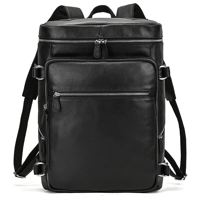 Large Leather Backpack Men Luxury Designer Laptop Bagpack for Man Backpack for School Bag Travel Backpack Bag Men's Daypack