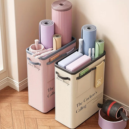 Yoga Mat Storage Basket, Fitness & Sports Equipment Storage Basket
