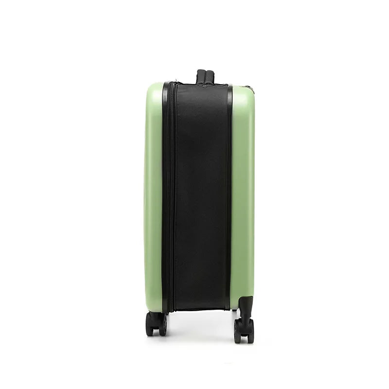 20/24/28Foldable Upright Luggage-Inch Universal Wheel Suitcase Portable Storage Luggage Password Boarding Bag