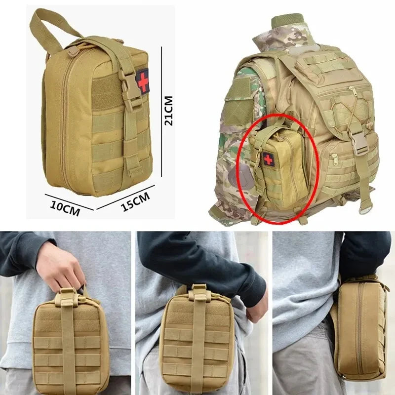 B3 Molle Pouch Bag Medical EMT Tactical Outdoor Emergency Pack Camping Hunting Accessories Utility Multi-tool Kit EDC Bag
