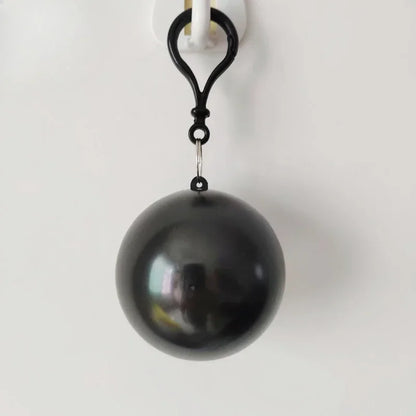 Portable Raincoat Ball Disposable Raincoats Waterproof Transparent Rain Cover Emergency Coat for Traveling Camping Outdoor Sport