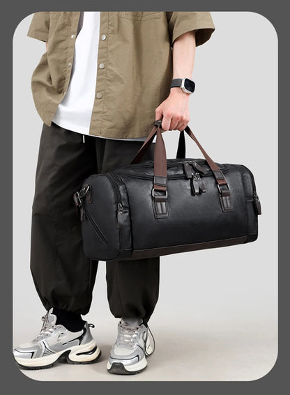 PU Sports Handbag, Shoulder Bag for Gym, Fitness & Travel