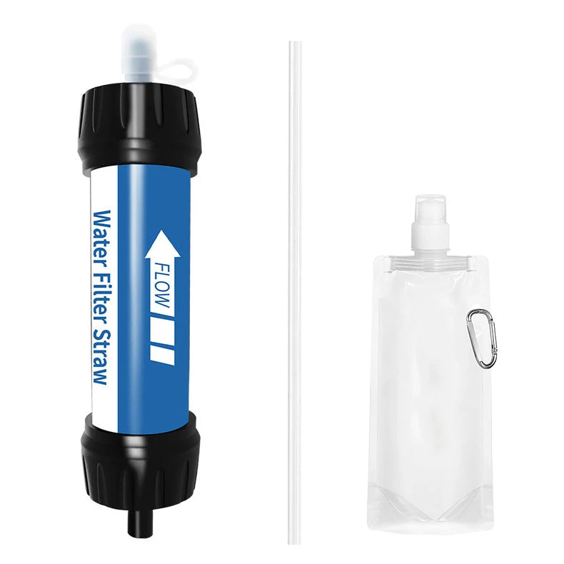 Mini Water Filter Purifier, Survival and Camping Accessories, Outdoor Camp Travel Camper Gadget