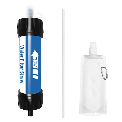 Mini Water Filter Purifier, Survival and Camping Accessories, Outdoor Camp Travel Camper Gadget