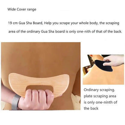 Wooden Gua Sha Tool Scraping Board Massage, Scraper Body Massage Therapy Tool