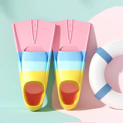 Professional Scuba Diving Silicone Fins, Snorkeling Flippers