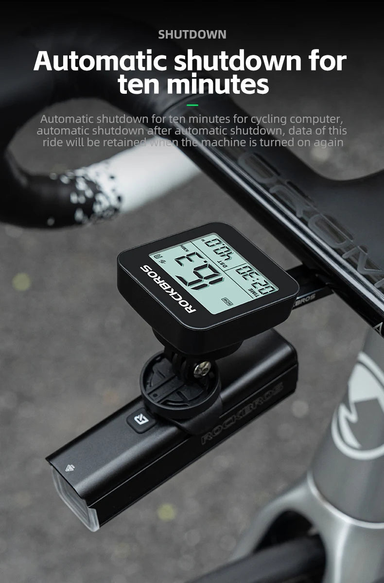 Speedometer Road Bike MTB IPX6 Waterproof Wireless Stopwatch Cycling Odometer, Bicycle Accessories