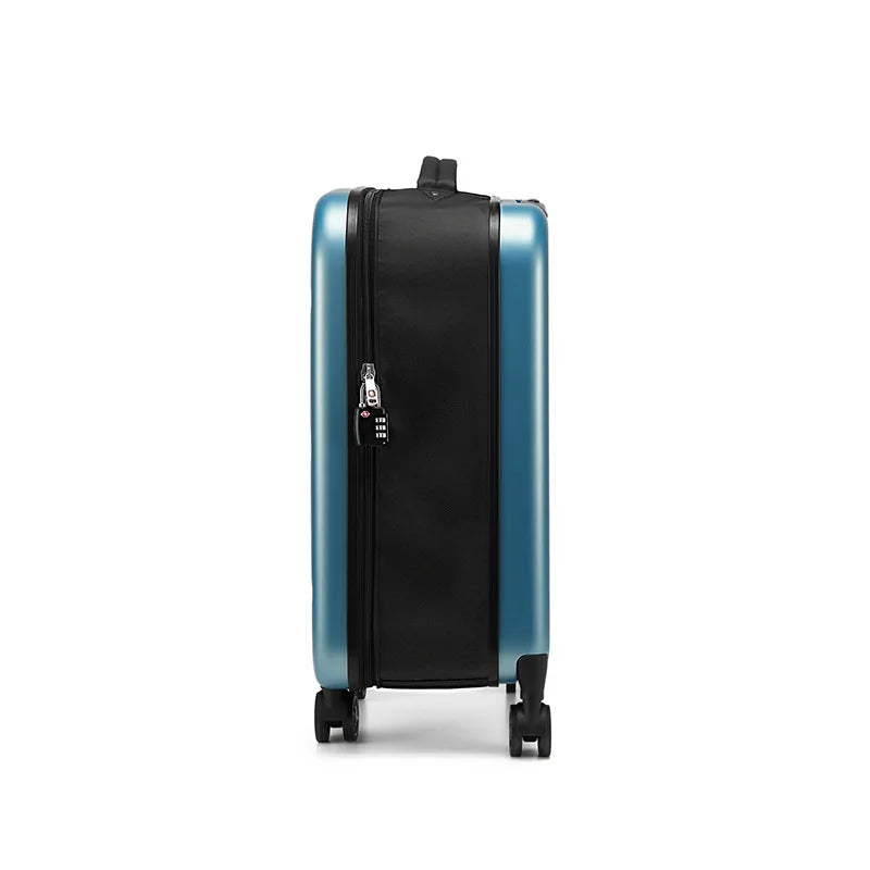 20/24/28Foldable Upright Luggage-Inch Universal Wheel Suitcase Portable Storage Luggage Password Boarding Bag