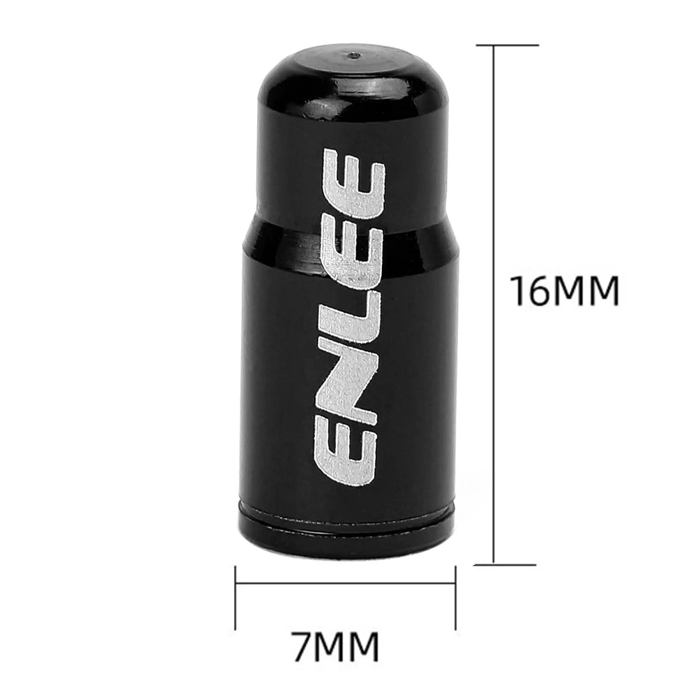 2PCS Aluminum Alloy Bike Valve Caps Bicycle Tire Rim Stem Covers Wheel Valve Covers Dust Decorative Cycling Accessories