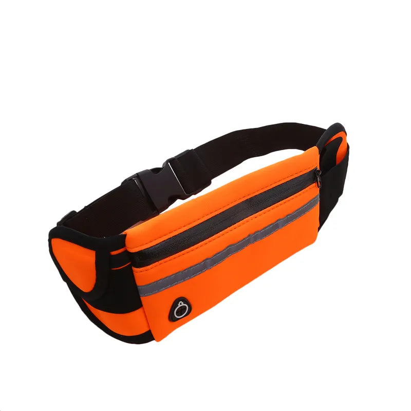 Sport Running Waist Bag, For Women & Men, Waterproof Comfortable Gym Safety Bag, Cycling Phone Case, Running Belt