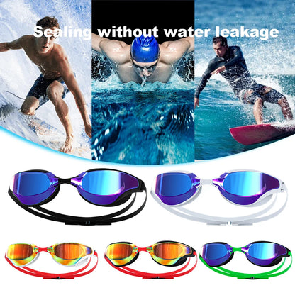 Professional Swimming Goggles Anti-Fog, with UV Protection Lens, for Adults