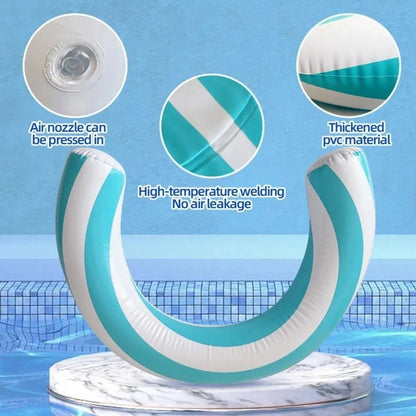 Inflatable Stick U Shape, Water Float, Swimming Pool Party Toy