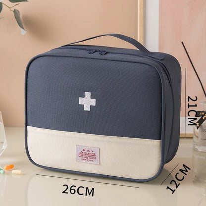 3 PCS Small Travel Medicines Bag, Home Storage First Aid Bags