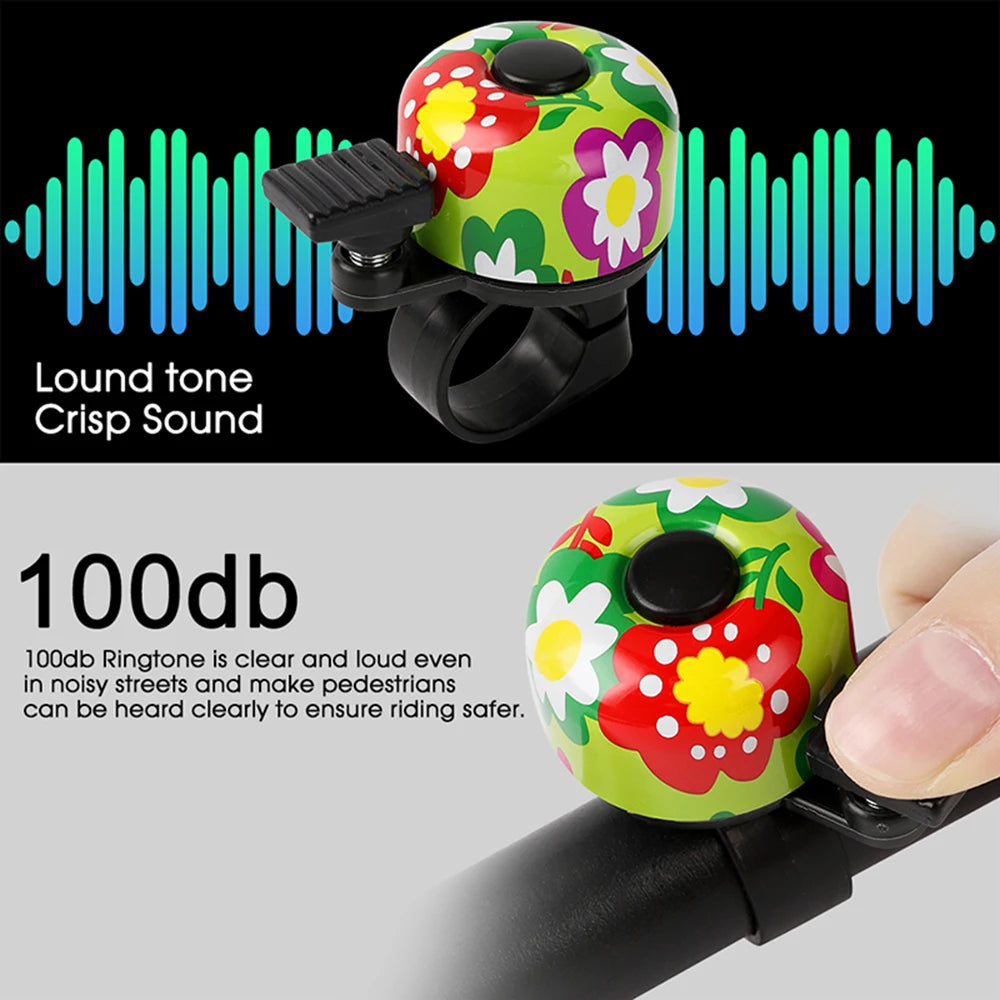 Bicycle Bell Alloy, Mountain Road Bike Ring, Cycling Handlebar Metal Ring Bell