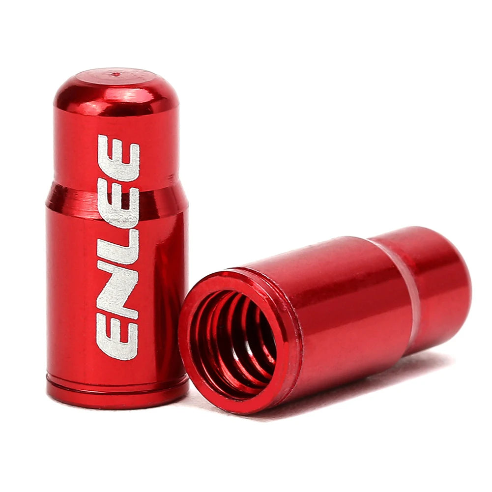 2PCS Aluminum Alloy Bike Valve Caps Bicycle Tire Rim Stem Covers Wheel Valve Covers Dust Decorative Cycling Accessories