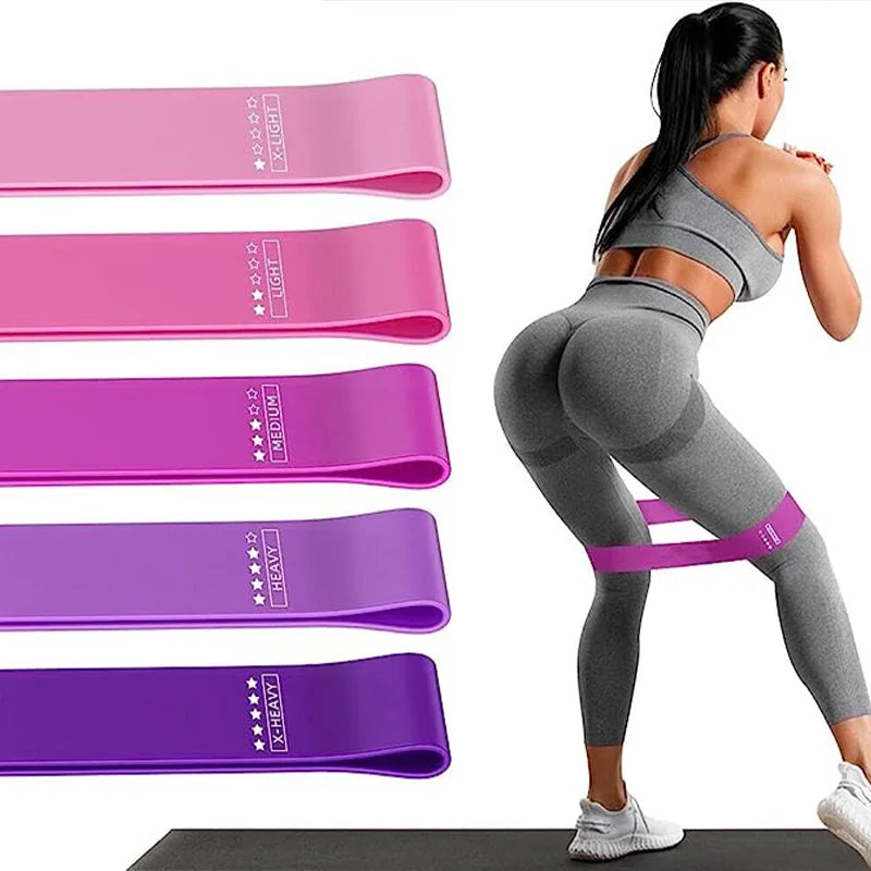 Fitness Elastic Resistance Bands, for Fitness, Stretching, Strength Training, Elastic Workout Bands