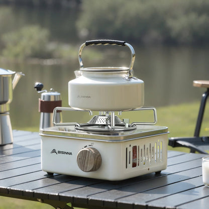 Camping Gas Stove 2800W High Firepower Portable Cassette Furnace Outdoor Gas Burner Picnic Camp