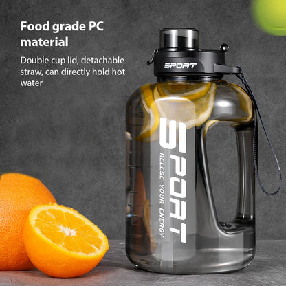 1.2L/1.7L/2.5L Large-Capacity Sports Water Bottle