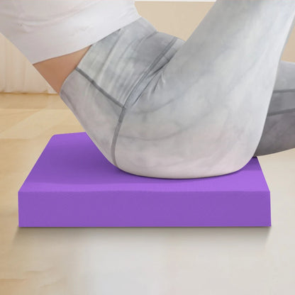 Non-Slip Exercise Balance Pad, Thickened Foam Cushion Mat for Yoga, Pilates, Stretching
