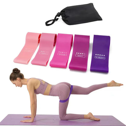 Fitness Elastic Resistance Bands, for Fitness, Stretching, Strength Training, Elastic Workout Bands