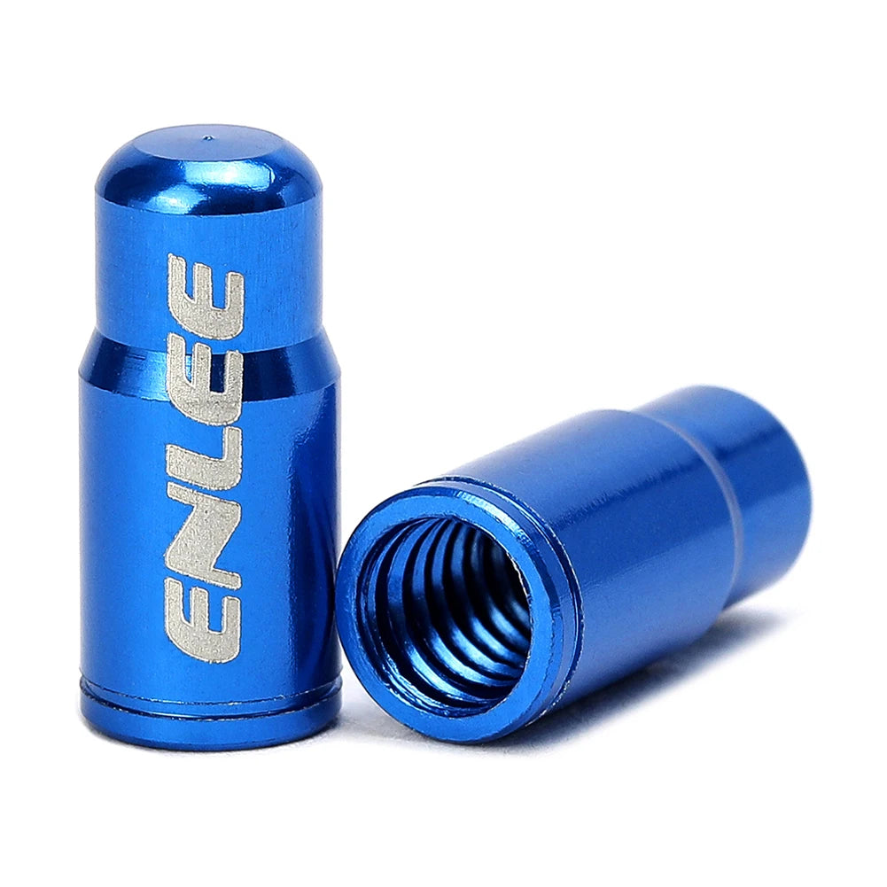 2PCS Aluminum Alloy Bike Valve Caps Bicycle Tire Rim Stem Covers Wheel Valve Covers Dust Decorative Cycling Accessories