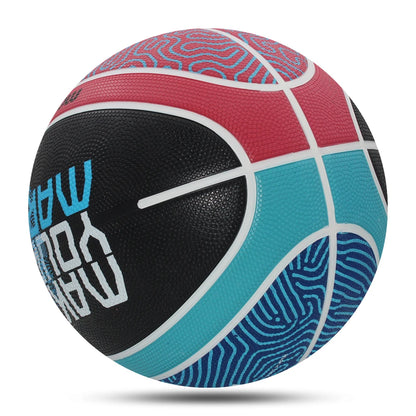 Basketball Ball, Official Size 7, Wear Resistant Rubber Indoor / Outdoor Basketball Training