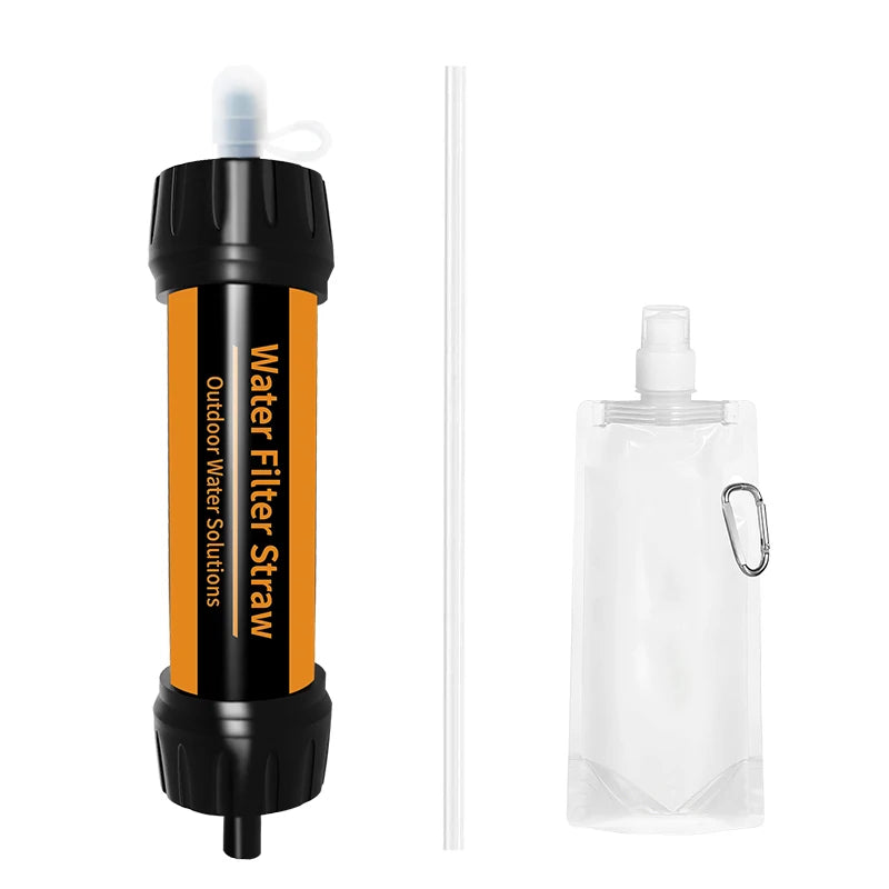 Mini Water Filter Purifier, Survival and Camping Accessories, Outdoor Camp Travel Camper Gadget